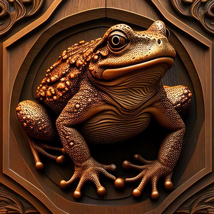 3D model toad (STL)